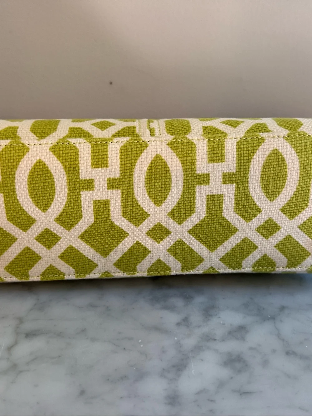 Spartina 449 Heyward Dixie Hobo Bag Lime Green White NWT